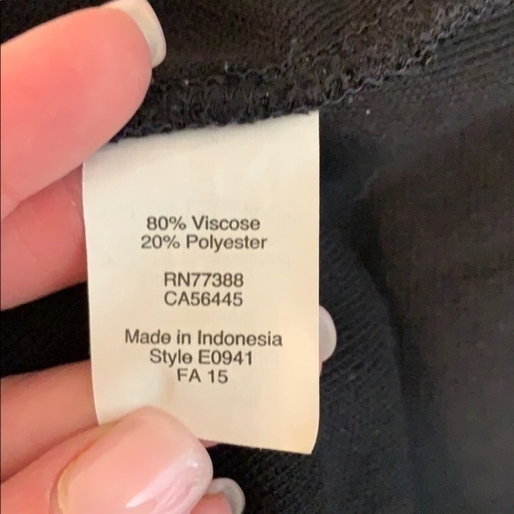 Madewell Black Short Sleeve Dress Size S - Picture 5 of 5